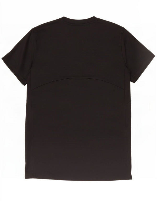 Adidas Dame Grafisk T-Shirt Top UK 12/14 Medium Sort Polyester