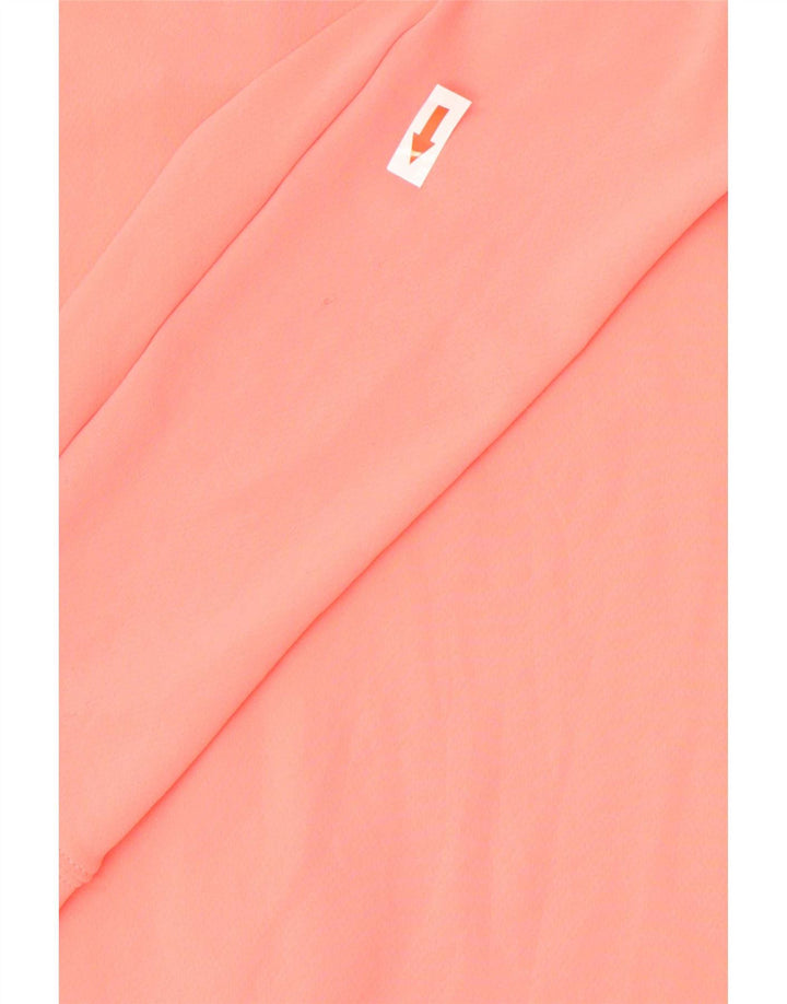 Under Armour Womens Fitted Pullover træningsdragt Top UK 12 Medium Pink