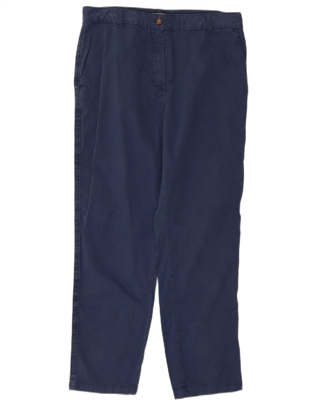 Marks & Spencer Chinobukser til kvinder UK 12 Medium W32 L27 Marineblå