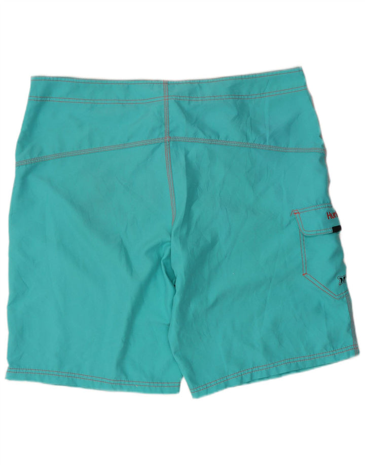 Hurley Herre svømmeshorts XL turkis polyester