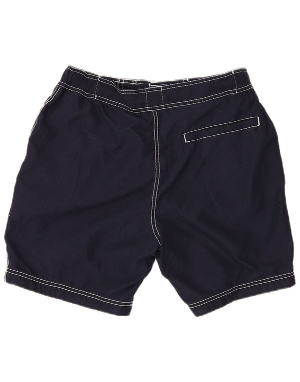 Superdry Herre grafiske almindelige svømmeshorts store marineblå polyester
