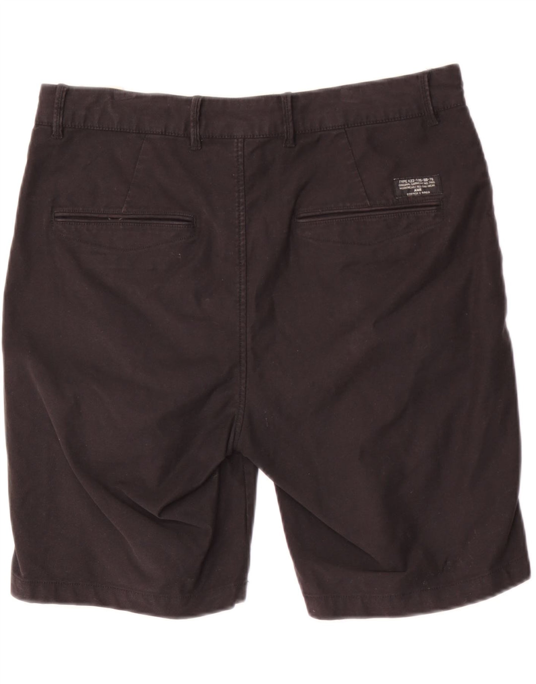 Scotch & Soda Chino Shorts til mænd W32 Stor sort bomuld