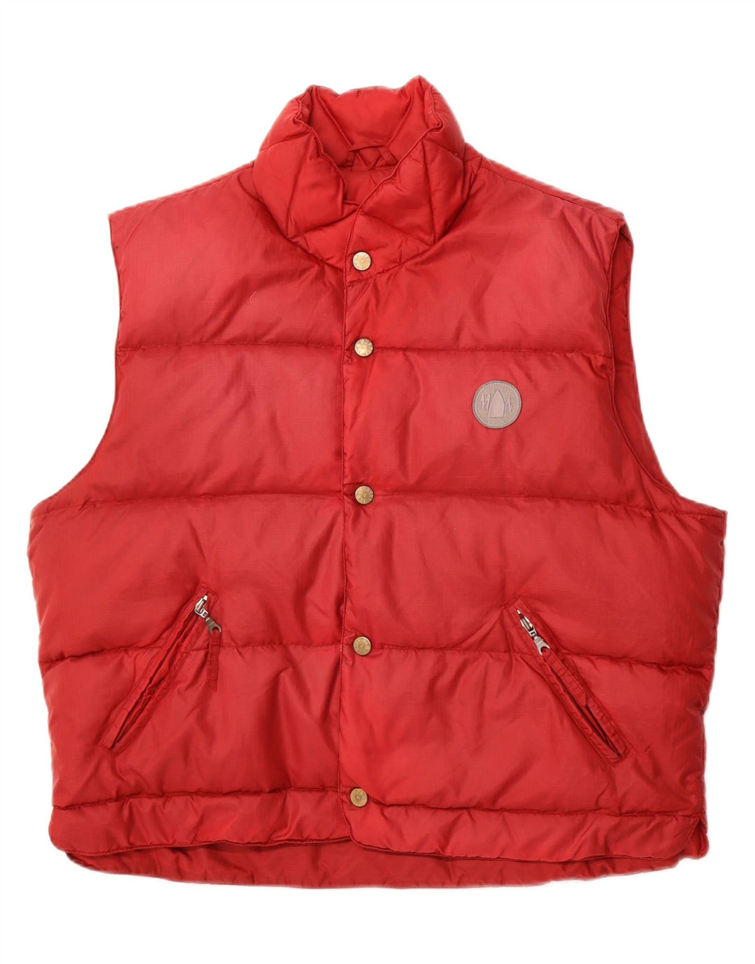 MURPHY & NYE Polstret Gilet til mænd UK 40 Large Bourgogne Polyamid