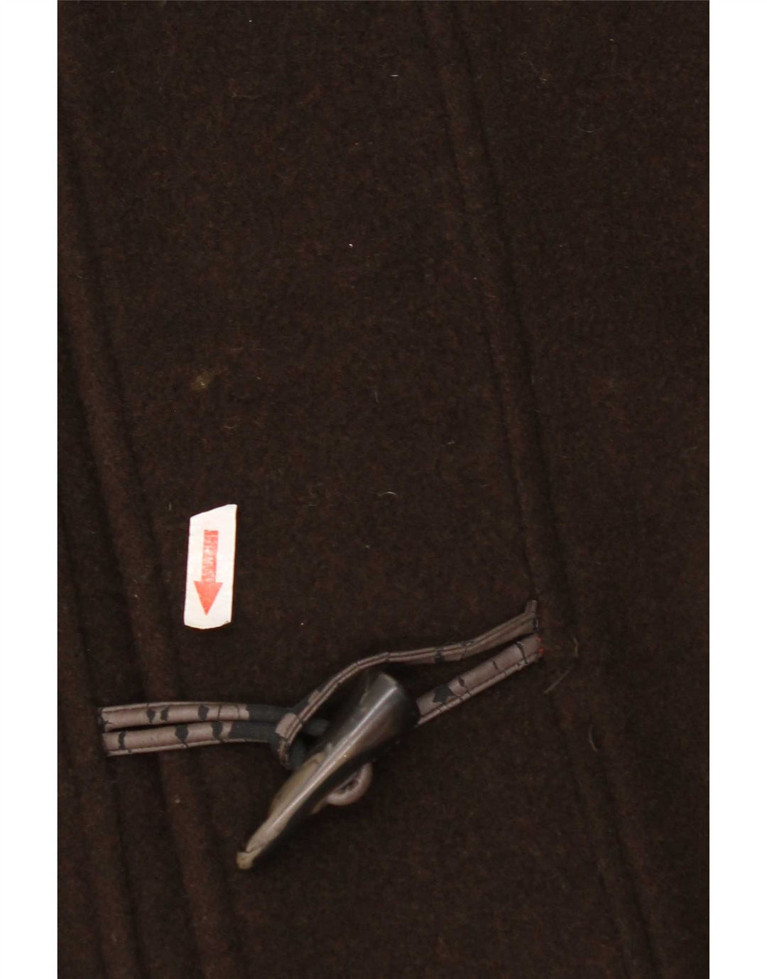 Commander Herre Hooded Duffel Coat UK 42 XL Brun Uld
