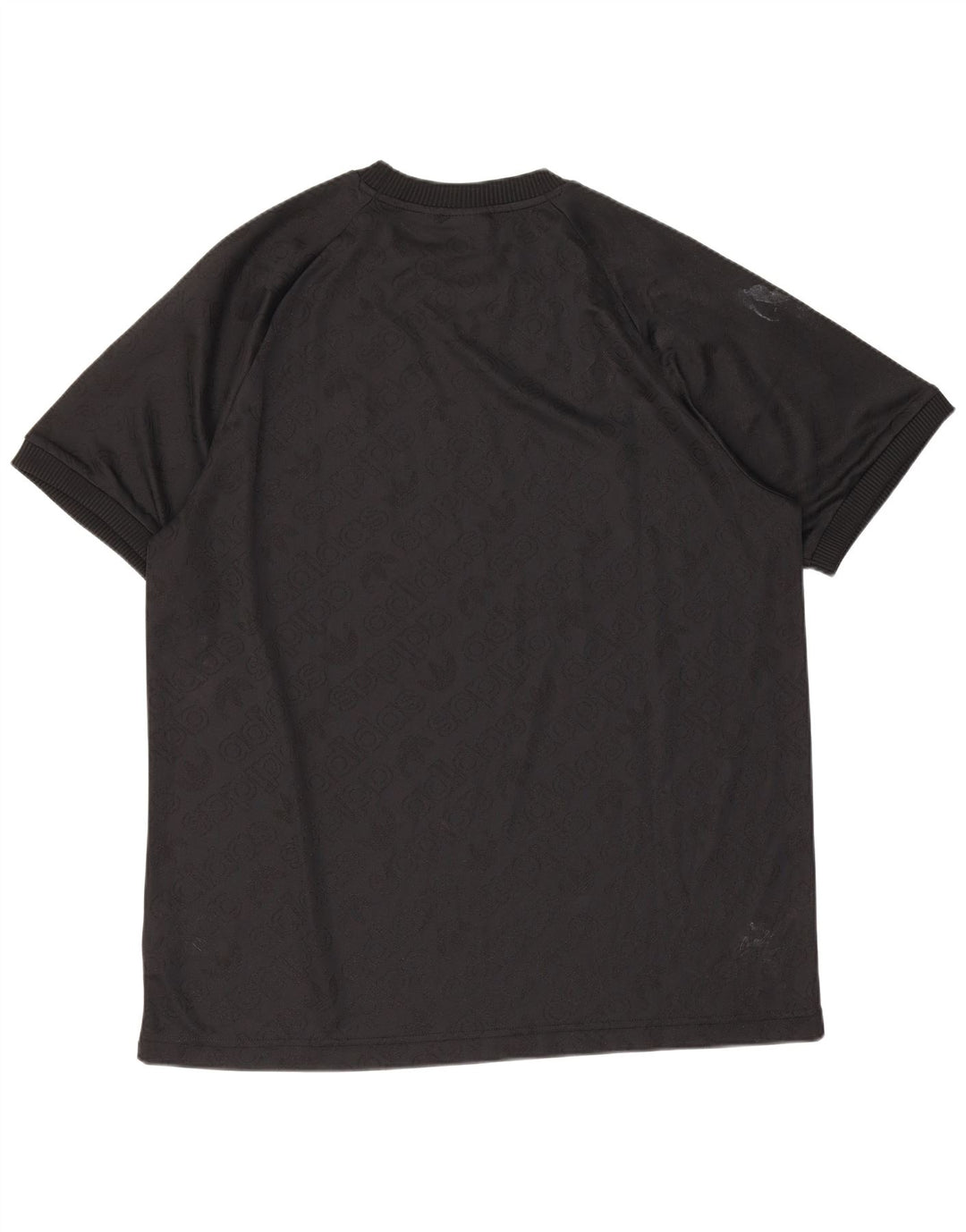 Adidas Herre T-Shirt Top Medium Sort Polyester