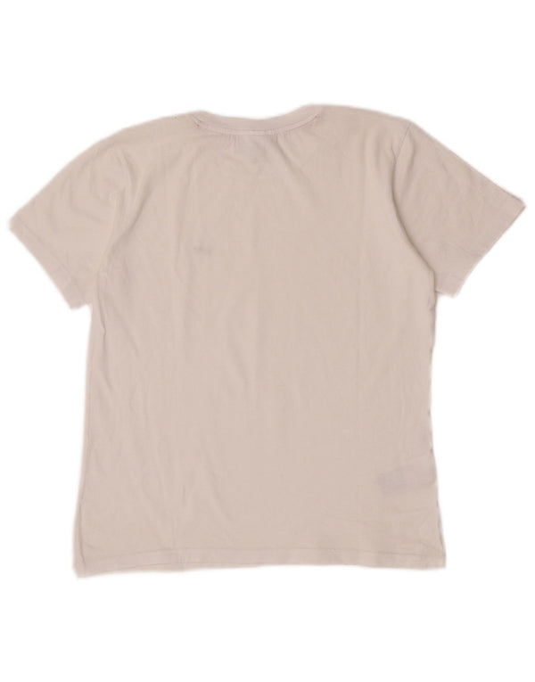 Lacoste Boys T-Shirt Top 11-12 År Hvid Bomuld