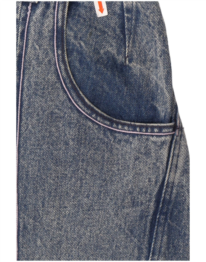 BLOOMING Dame denim nederdel XS W24 Blå