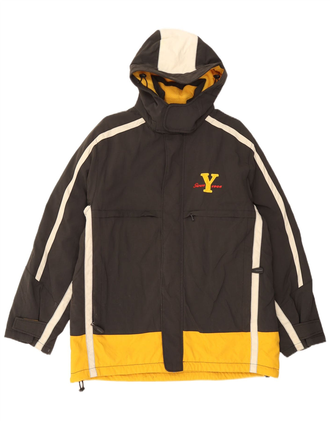 Invicta drenge grafisk vindjakke 15-16 år sort polyamid