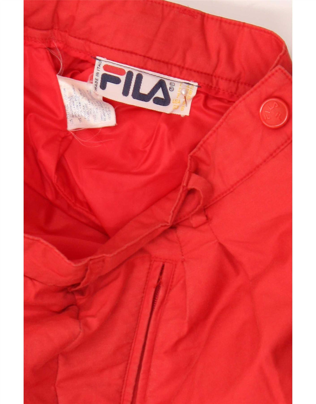 Fila Dame Skibukser UK 8 Small Red Bomuld