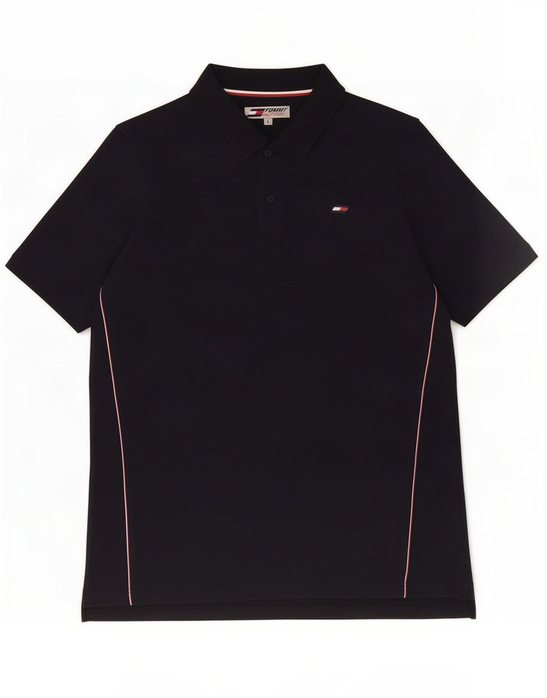 Tommy Hilfiger Herre Polo Shirt Large Navy Blue
