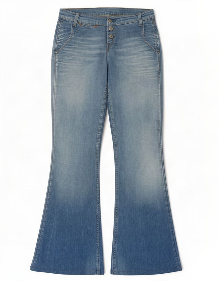 Levi's Dame Flared Jeans W29 L32 Blå Bomuld