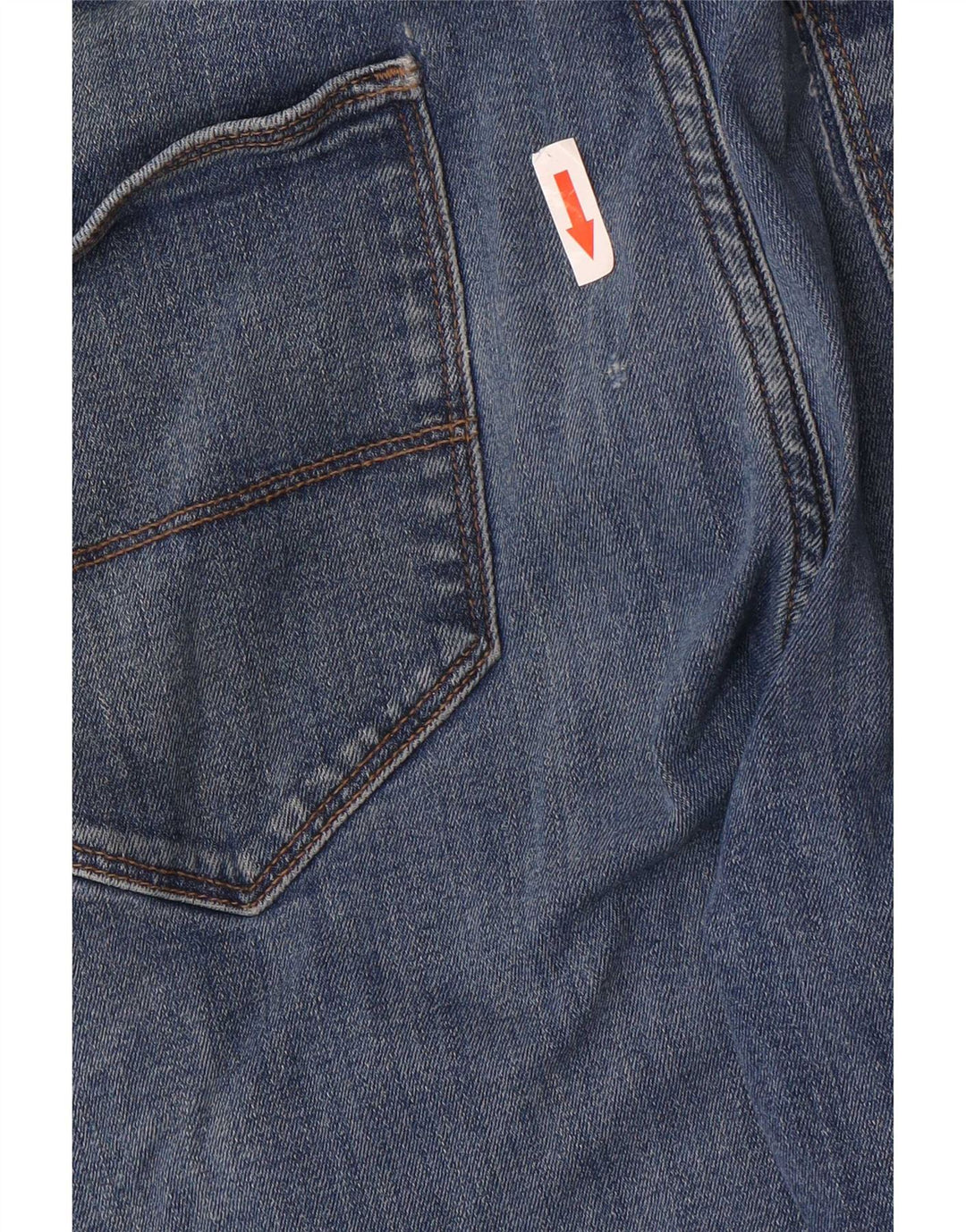 Marks & Spencer Straight Jeans til mænd W34 L29 blå bomuld