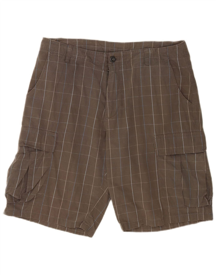 Patagonia Herre Regular Cargo Shorts W33 Large Grey Ternet Bomuld