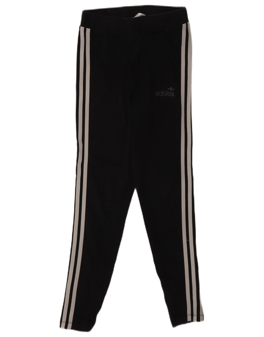Adidas Dame Leggings UK 10 Small Black Bomuld
