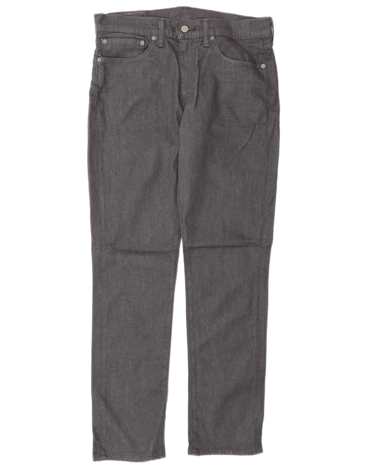 Levi's Herre 511 Slim Jeans W34 L32 Grå Bomuld