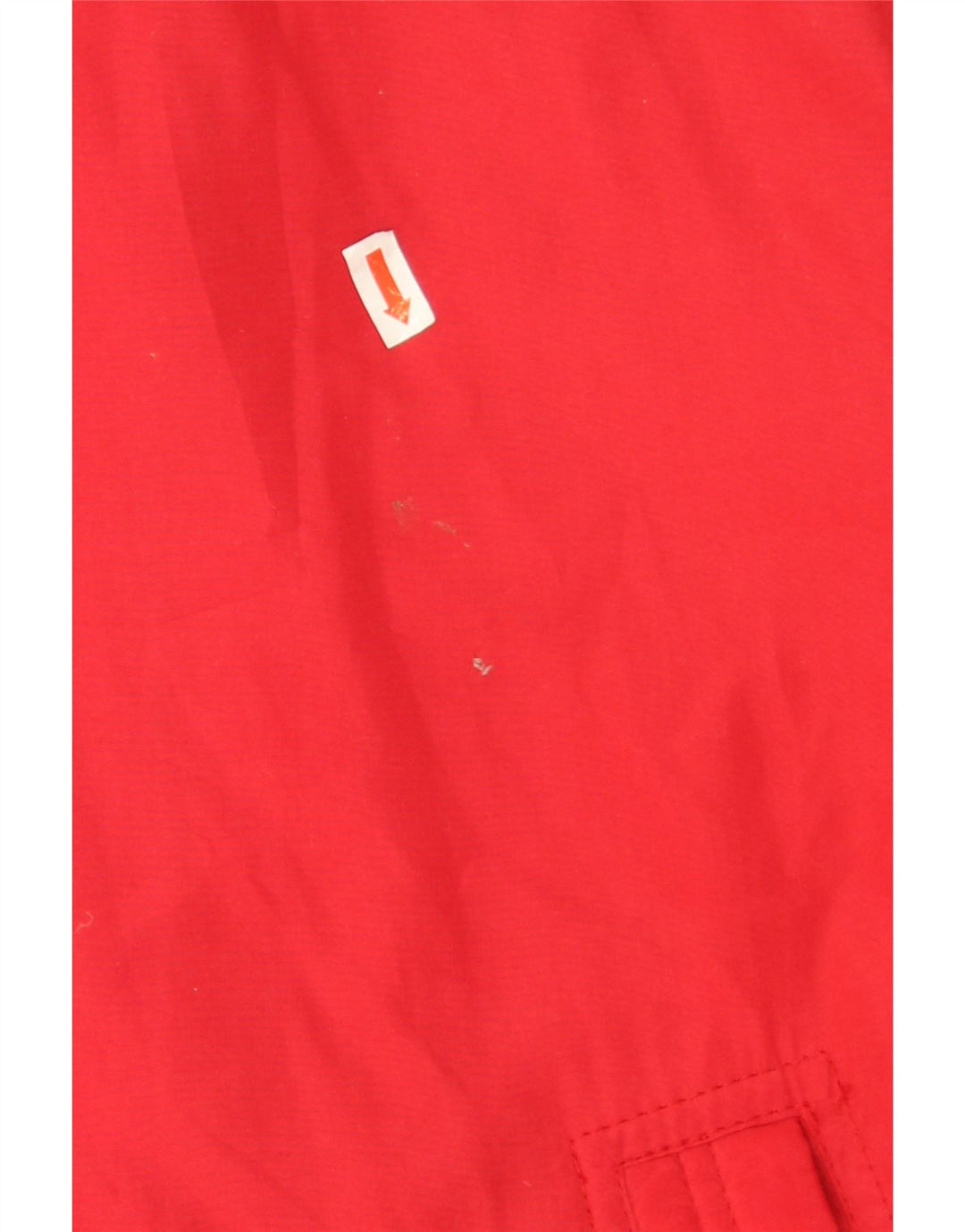 Polbot Herre Loose Fit Polstret Jakke UK 38 Medium Rød Polyester