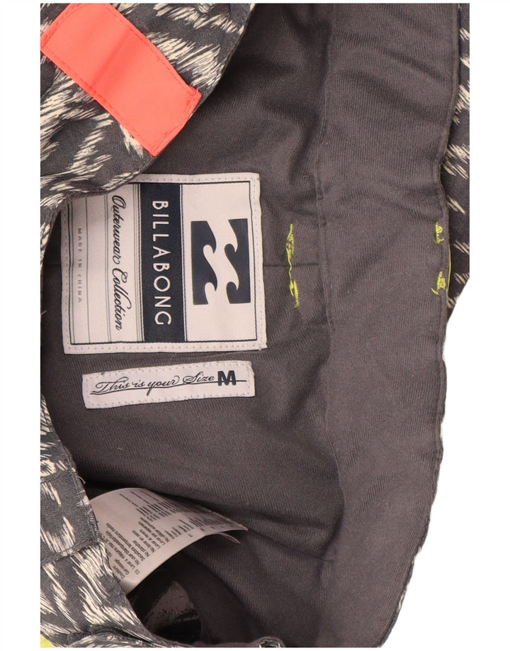 Billabong Dame Skibukser UK 14 Medium Grå Geometrisk Polyester