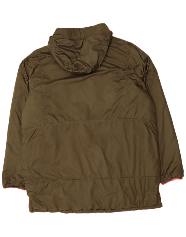 Puma Herre Arsenal Hætte Vendbar Polstret Jakke UK 44 2XL Rød Polyester