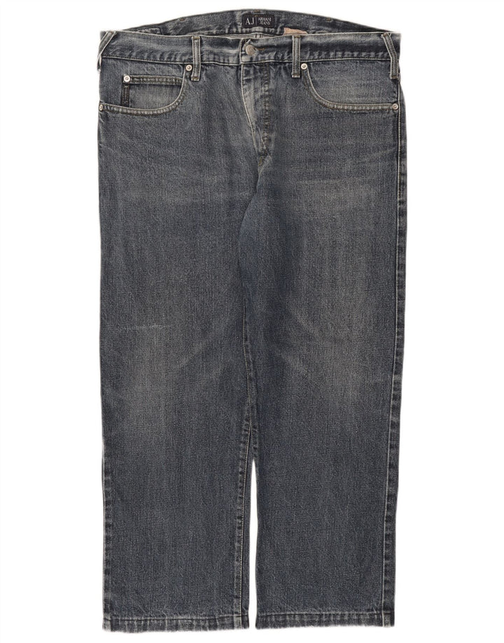 Armani herre cropped jeans W38 L26 blå