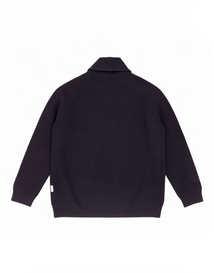 Marks & Spencer herre cardigan sweater 2XL marineblå polyester