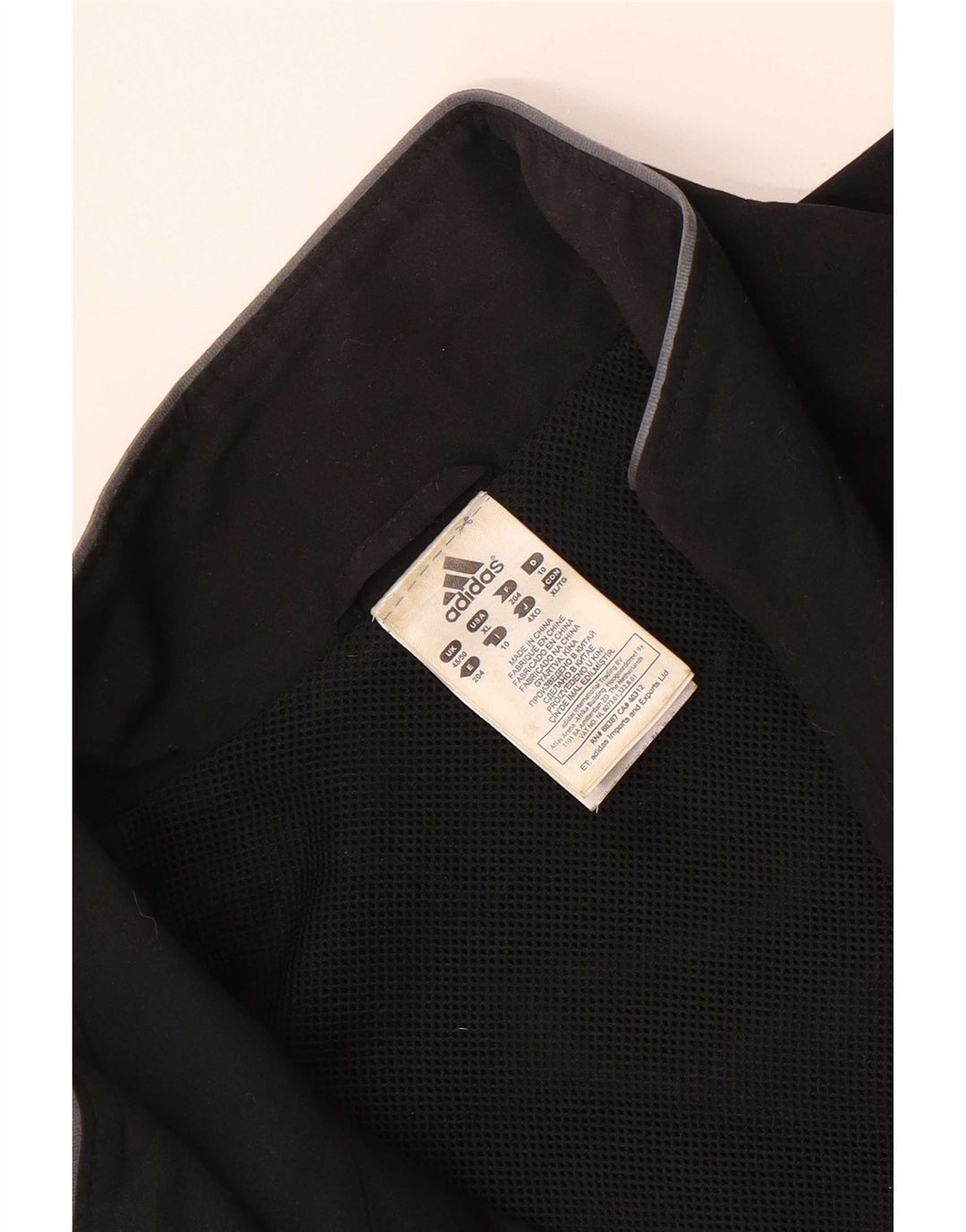 Adidas Træningsdragt til mænd Topjakke UK 48/50 XL Sort Polyester