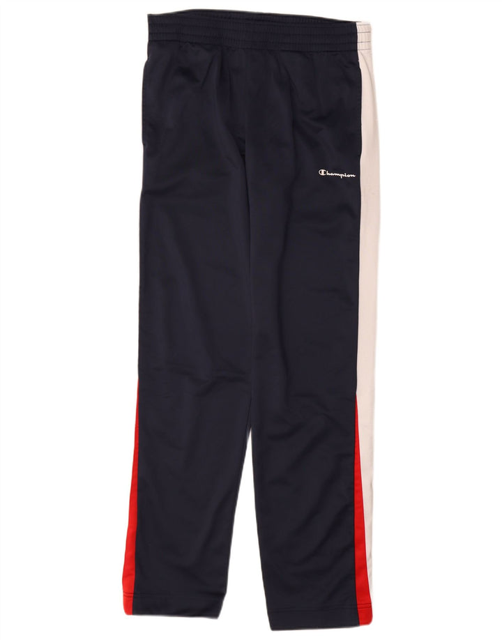 Champion Herre træningsdragt Bukser Large Navy Blue Colourblock Polyester