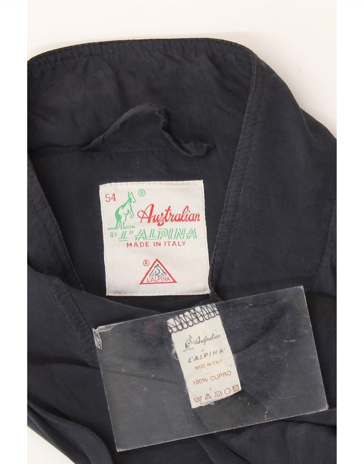 AUSTRALIAN L'ALPINA Bomberjakke til mænd IT 54 2XL Navy Blue Cupro