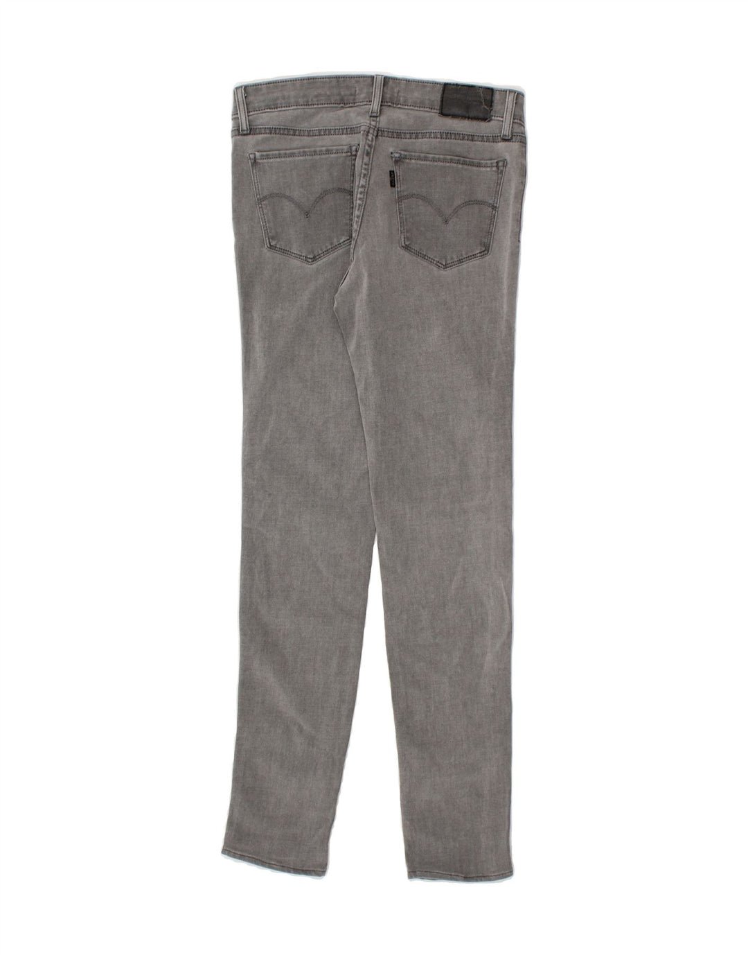 LEVI'S Womens 711 Skinny Jeans W27 L29 Grey Cotton Vintage Levi's and Second-Hand Levi's from Messina Hembry 