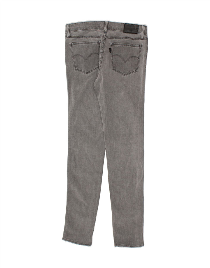 LEVI'S Womens 711 Skinny Jeans W27 L29 Grey Cotton Vintage Levi's and Second-Hand Levi's from Messina Hembry 