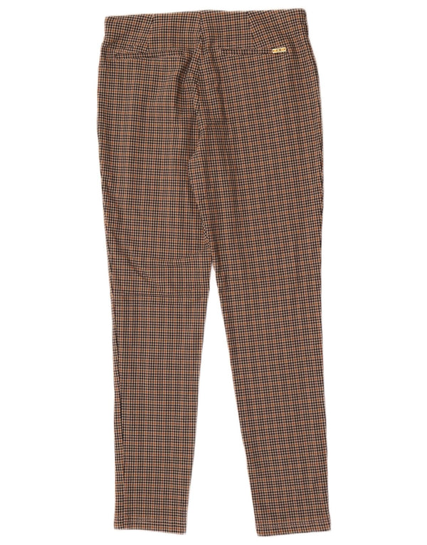 Calvin Klein Dame Skinny Casual Bukser US 6 Small W28 L27 Brown Check
