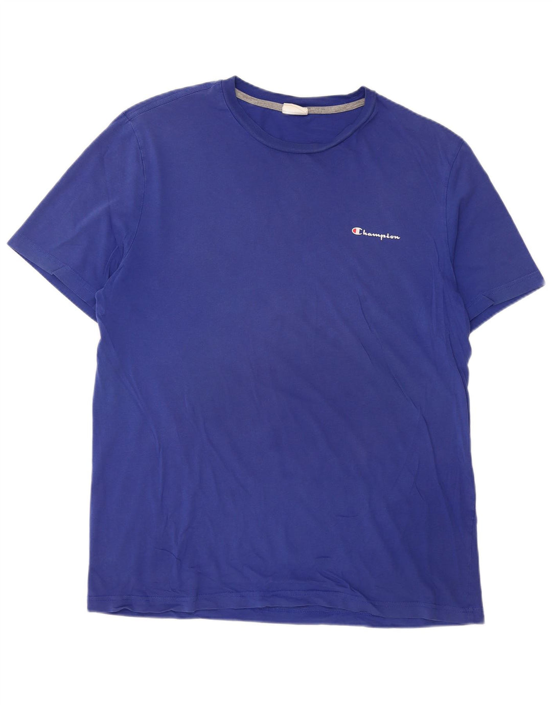 CHAMPION Herre T-Shirt Top 2XL Blå