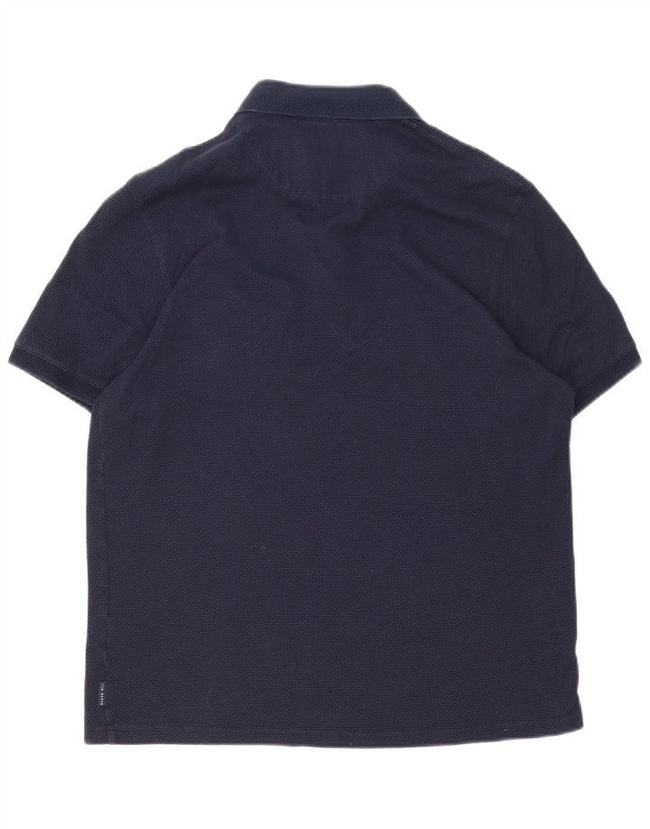 Ted Baker herre poloshirt str. 5 XL marineblå