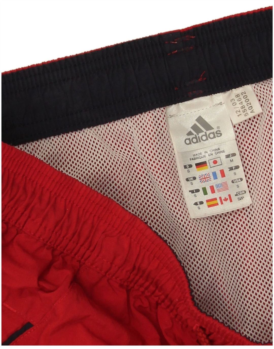 Adidas Sportsshorts til mænd Små røde polyamid