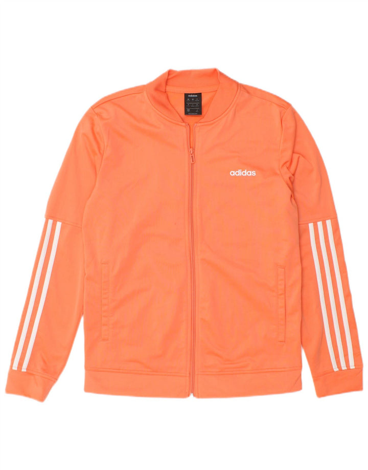 ADIDAS fuld træningsdragt til kvinder UK 12/14 Medium Orange Polyester