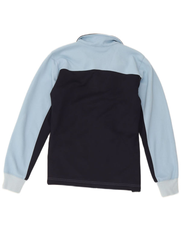 Adidas træningsdragt topjakke til kvinder UK 12 Medium Navy Blue Colourblock