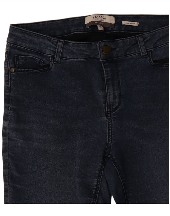 Fat Face Dame Legging Jeans UK 10 Small W30 L30 Blue