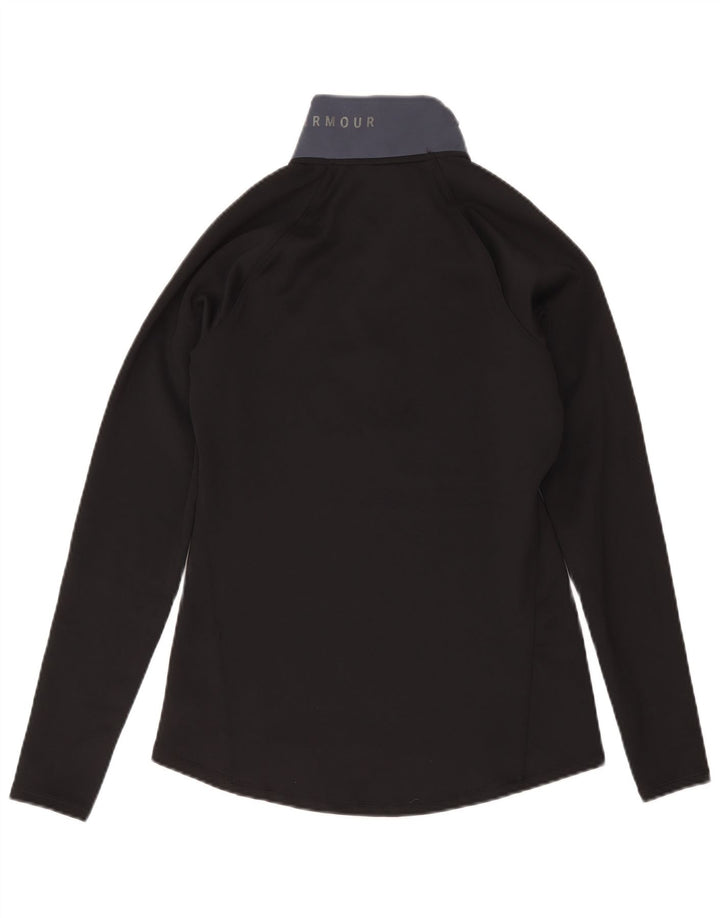 Under Armour Dame Grafisk Pullover Træningsdragt Top UK 12 Medium Black