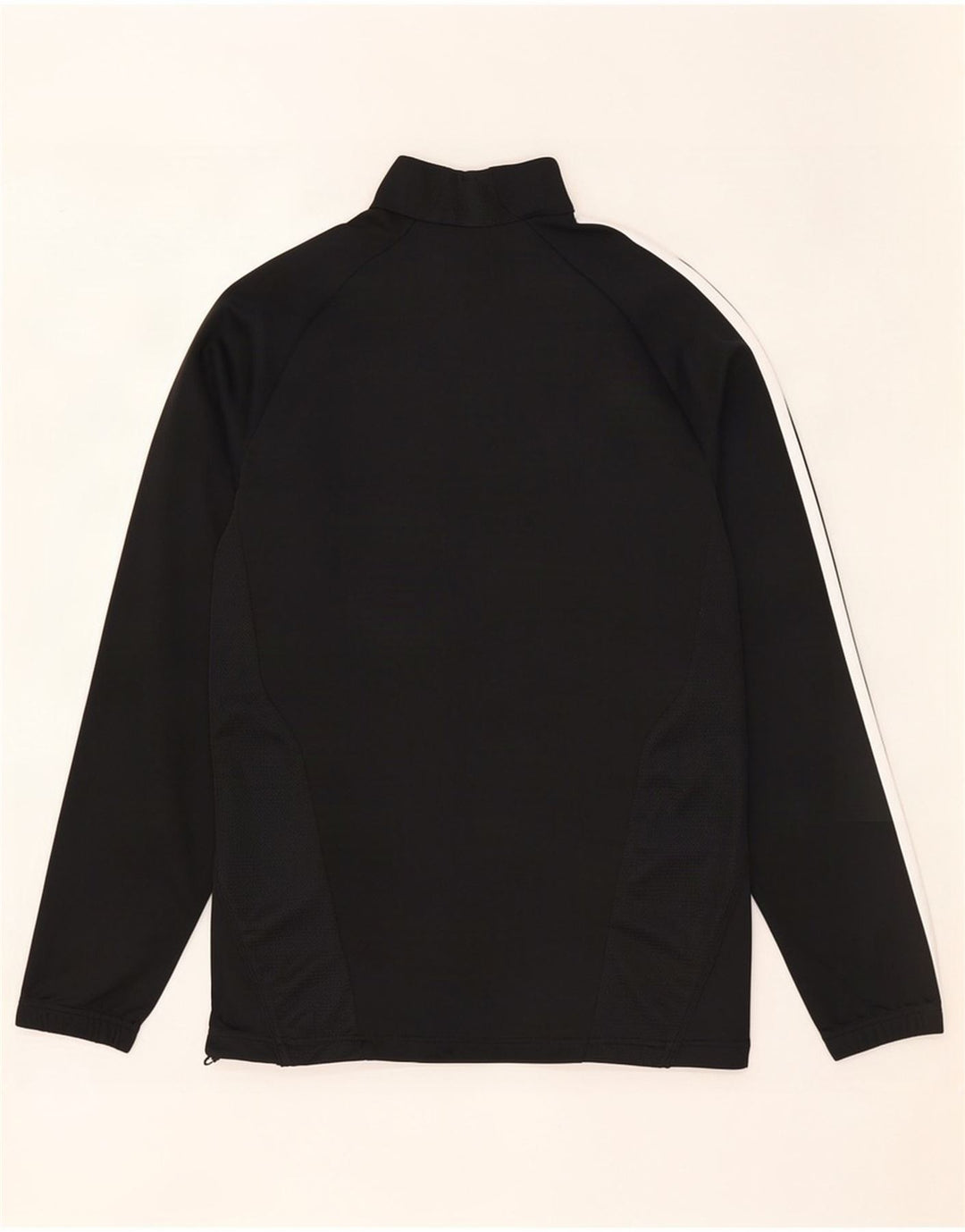 Adidas Herre Climacool Pullover med lynlås-hals Træningsdragt Top UK 38/40 Medium Black