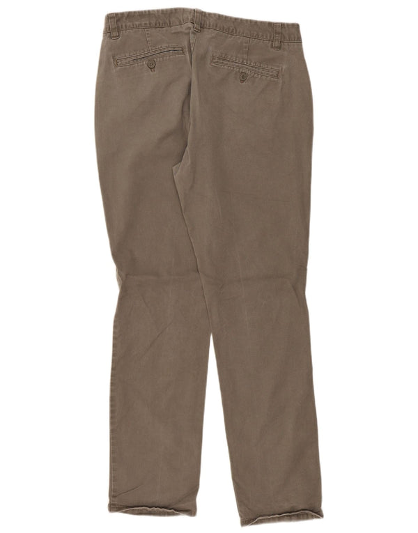 BONOBOS Herre Skræddersyede Slim Chino Bukser W34 L32 Khaki Bomuld