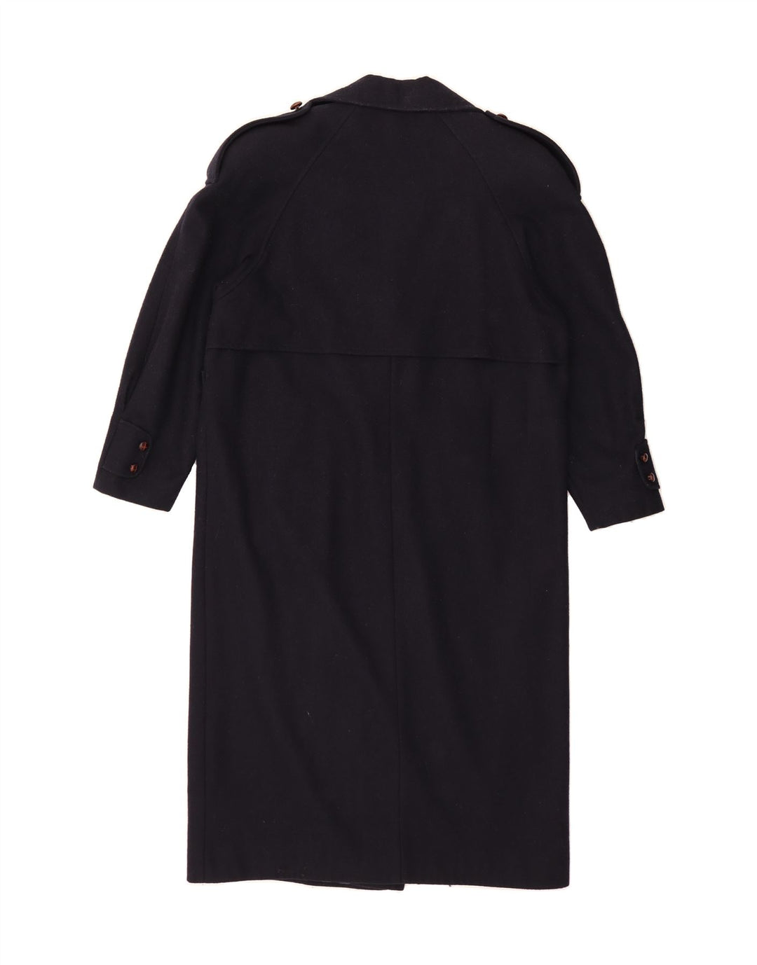 ST. BERNARD Womens Military Double Breasted Coat US 12 Large Navy Blue Vintage St. Bernard and Second-Hand St. Bernard from Messina Hembry 