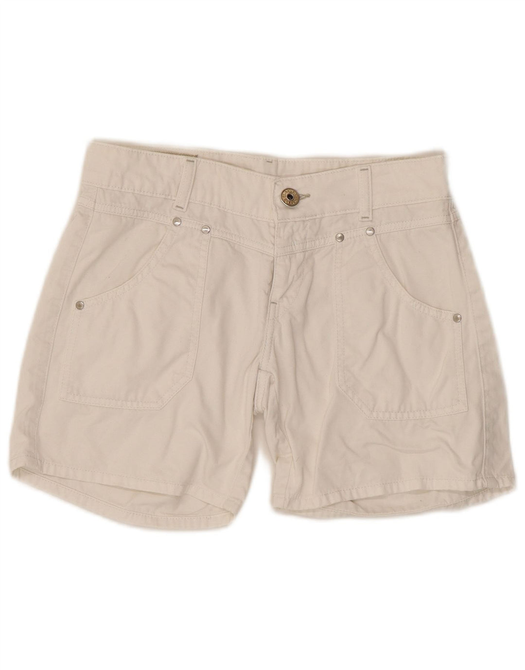 Replay Dame Casual Shorts W30 Medium White