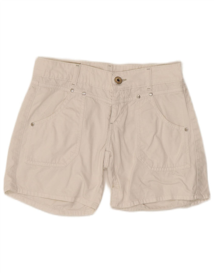 Replay Dame Casual Shorts W30 Medium White