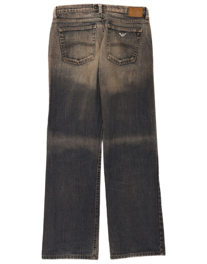 Armani løse jeans til kvinder W28 L30 blå bomuld