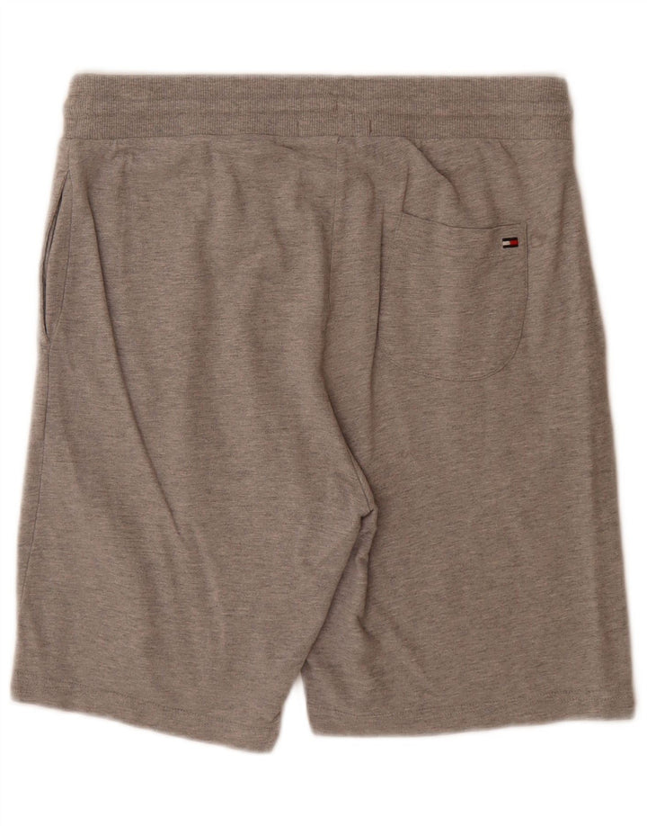 Tommy Hilfiger Herre Sportshorts Medium Grey Flecked Bomuld
