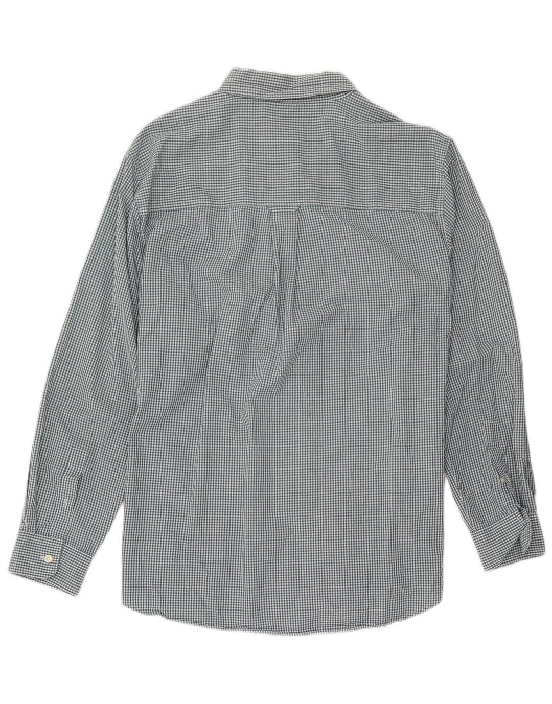 Chaps Herreskjorte Stor Grøn Gingham Bomuld