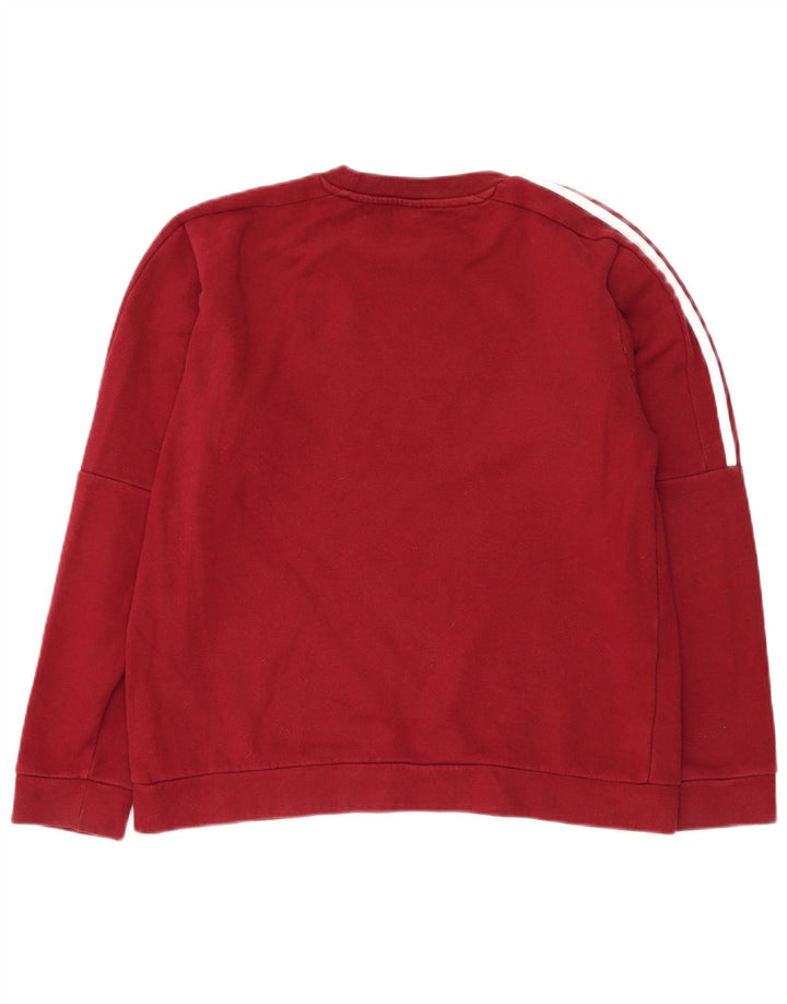 ADIDAS Sweatshirt til mænd Medium Bourgogne bomuld