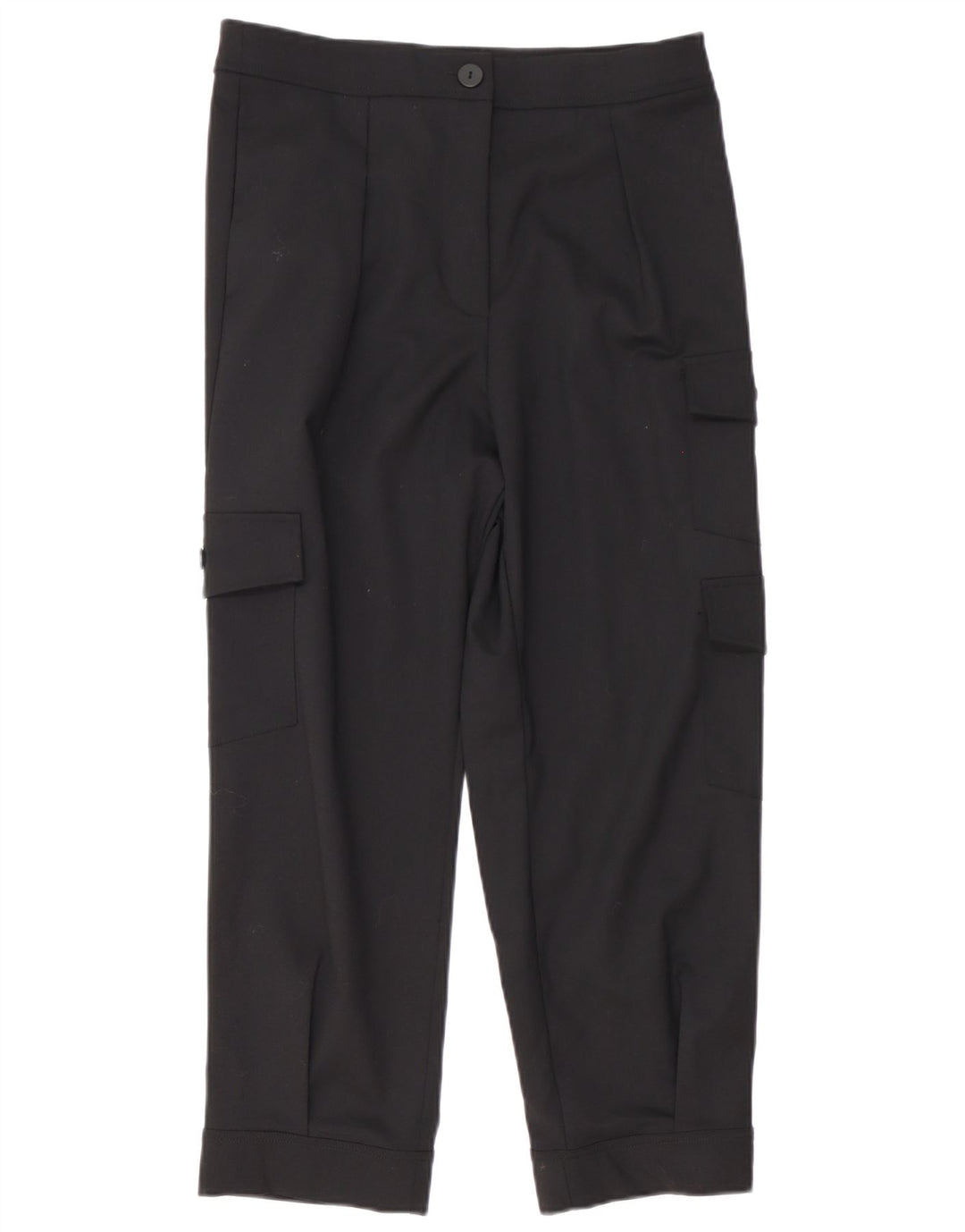 Sundek Dame Straight Cargo Bukser Medium W30 L26 Sort Bomuld
