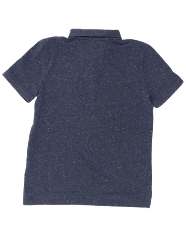 Tommy Hilfiger drenge poloshirt 13-14 år marineblå flækket bomuld