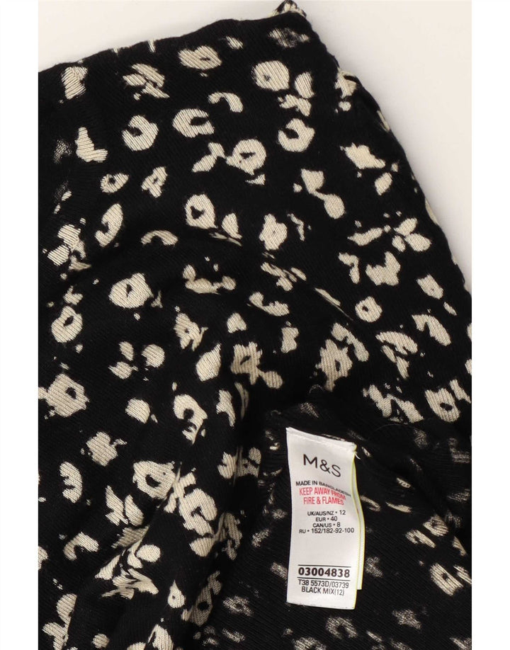 Marks & Spencer Dame sweater med rund hals DK 12 Medium Sort
