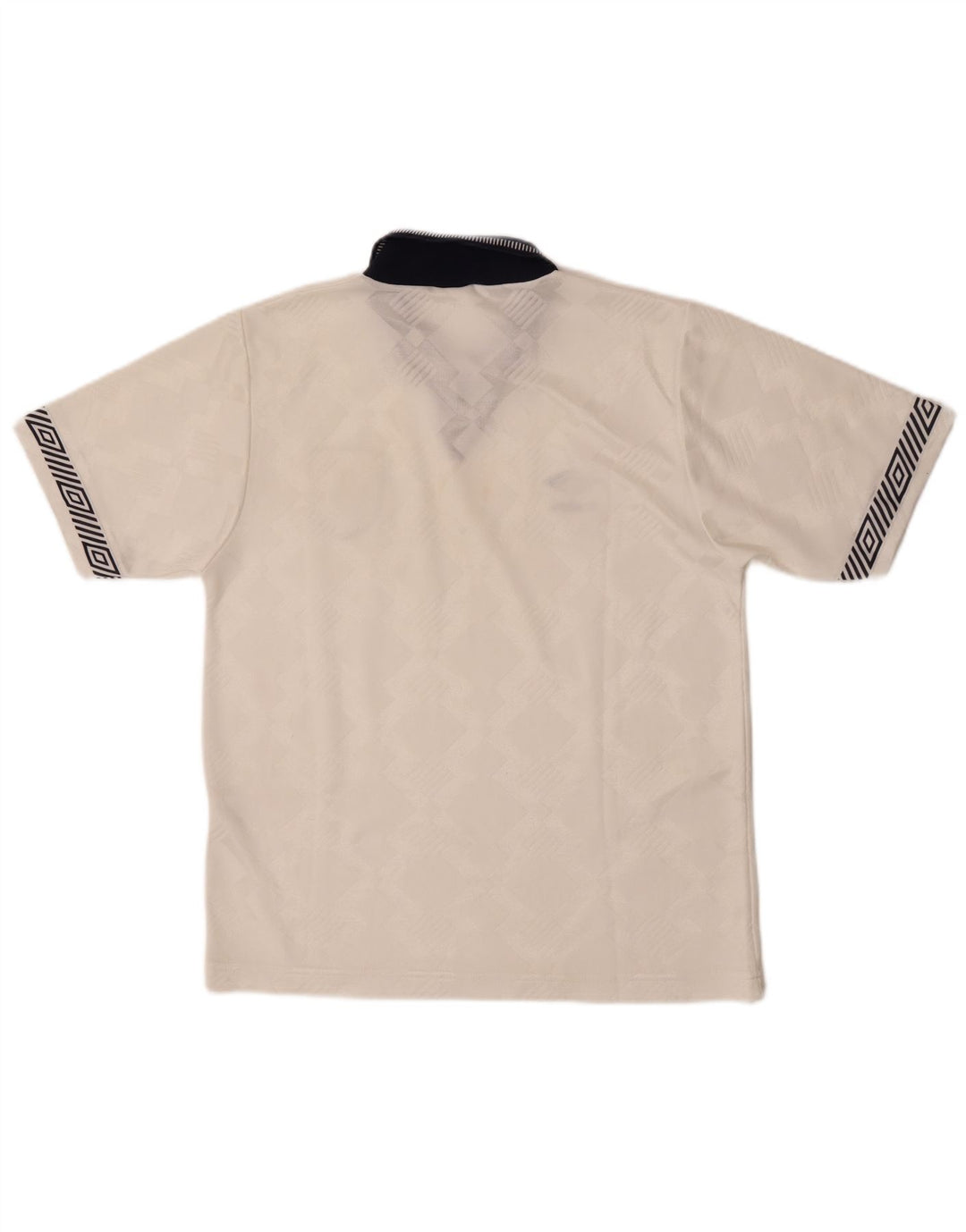 Umbro Herre England 1990-1992 Grafisk Jersey Top Small White Sports